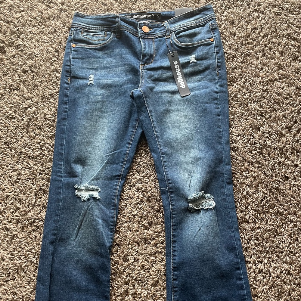 Woman’s jeans dollhouse